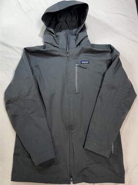 *Outer Shell Only* PATAGONIA Tres 3-in-1 H2no Men's Grey Parka Jacket Sz M